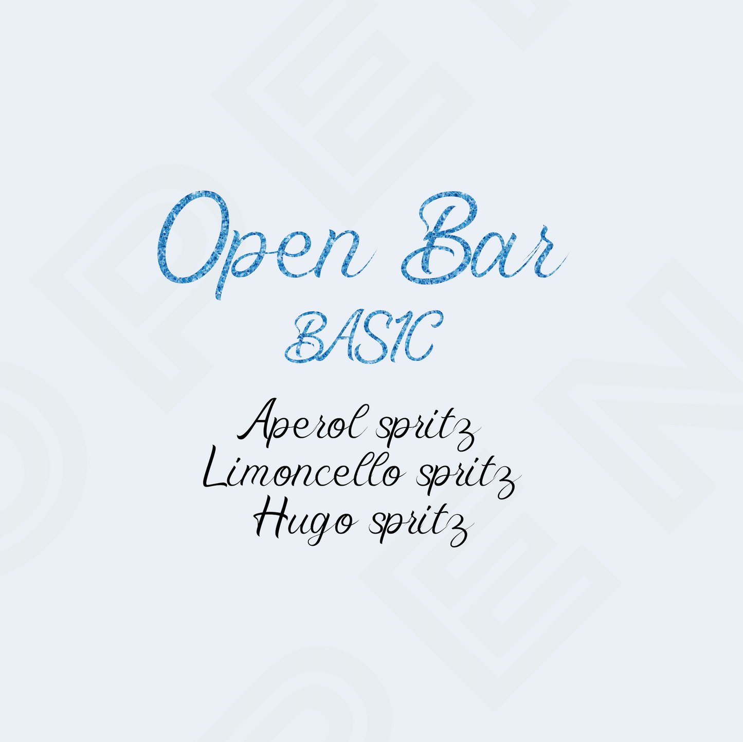 Open Bar - A