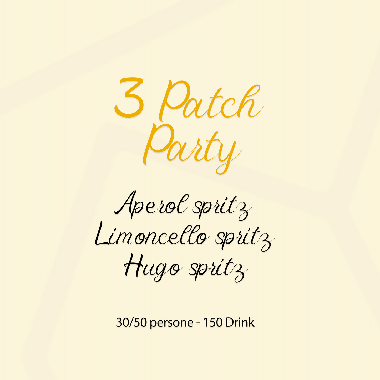 3 Patch Party
